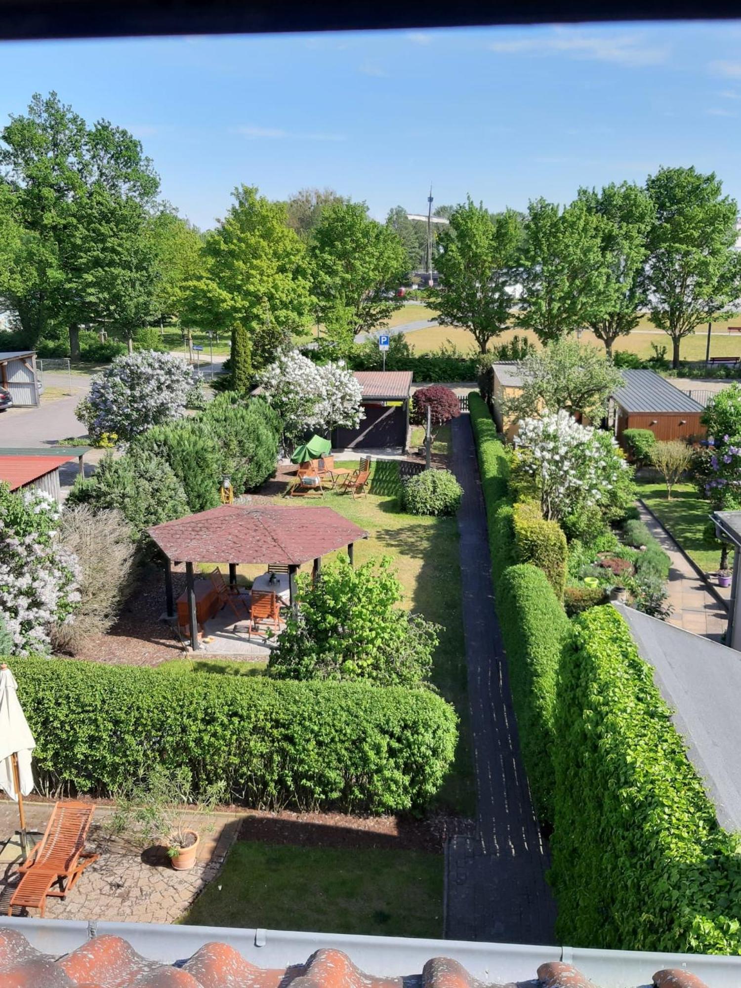 Ferienwohnung Am Ueckerpark Ueckermünde Exterior foto